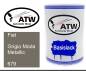 Preview: Fiat, Grigio Moda Metallic, 679: 500ml Lackdose, von ATW Autoteile West.